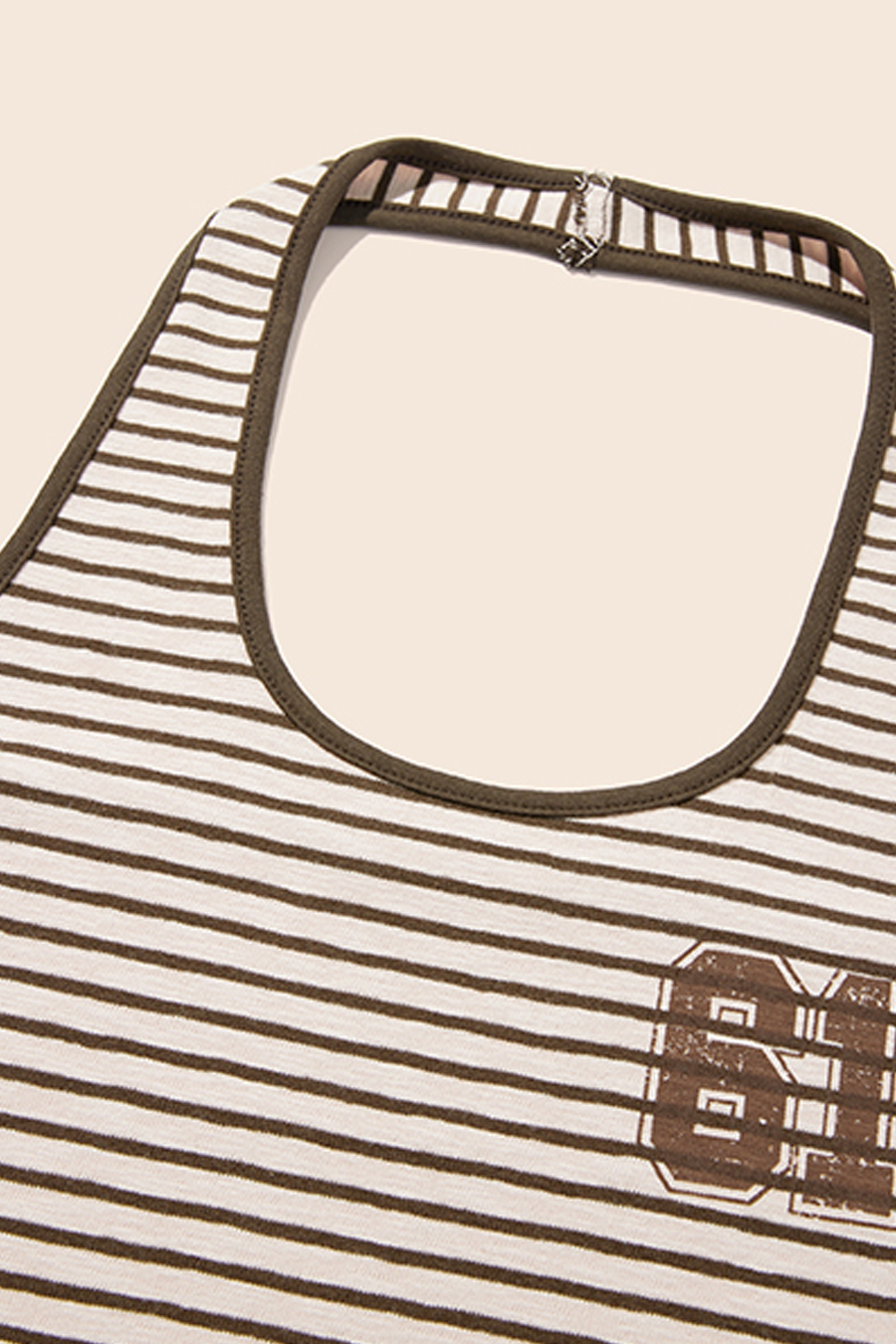 Striped Print Tank Top|yescci-YESCCI.com