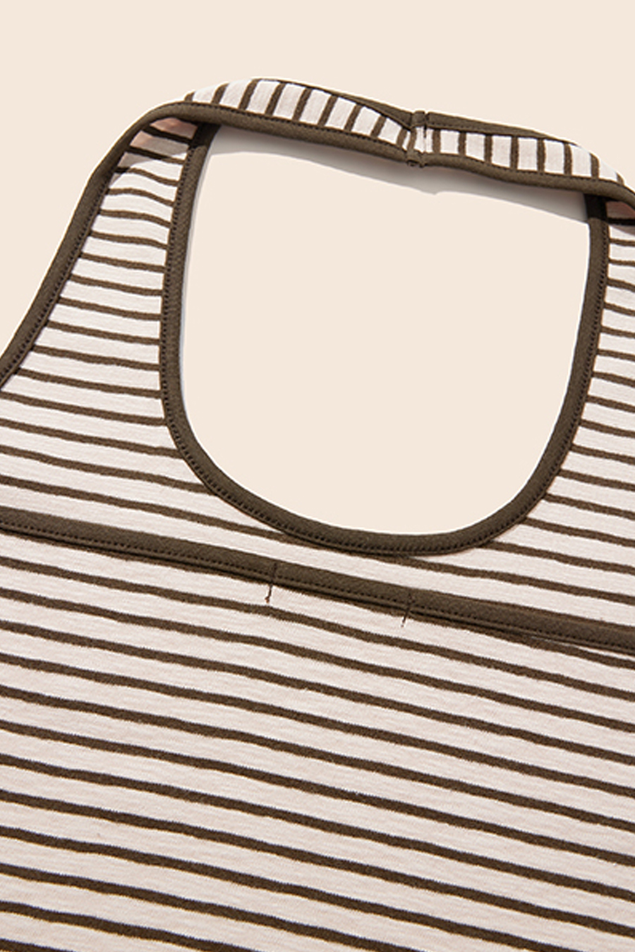 Striped Print Tank Top|yescci-YESCCI.com