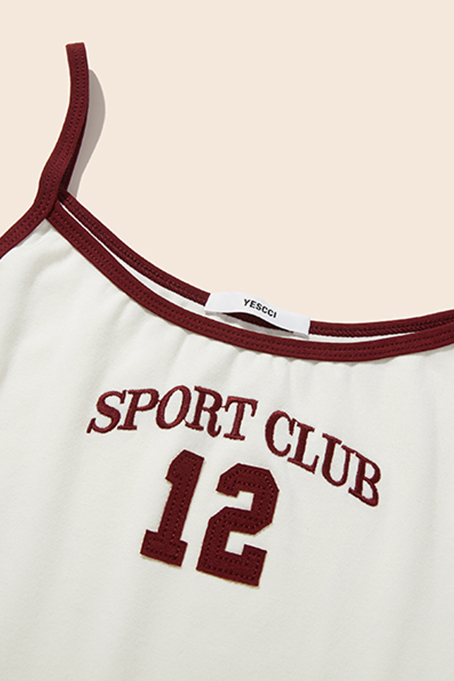 Retro Sport Cami Top| yescci-YESCCI.com