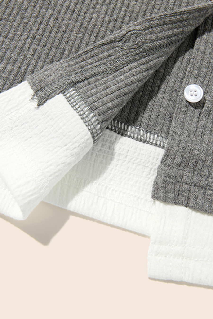 Tie Front Ribbed Top|yescci
