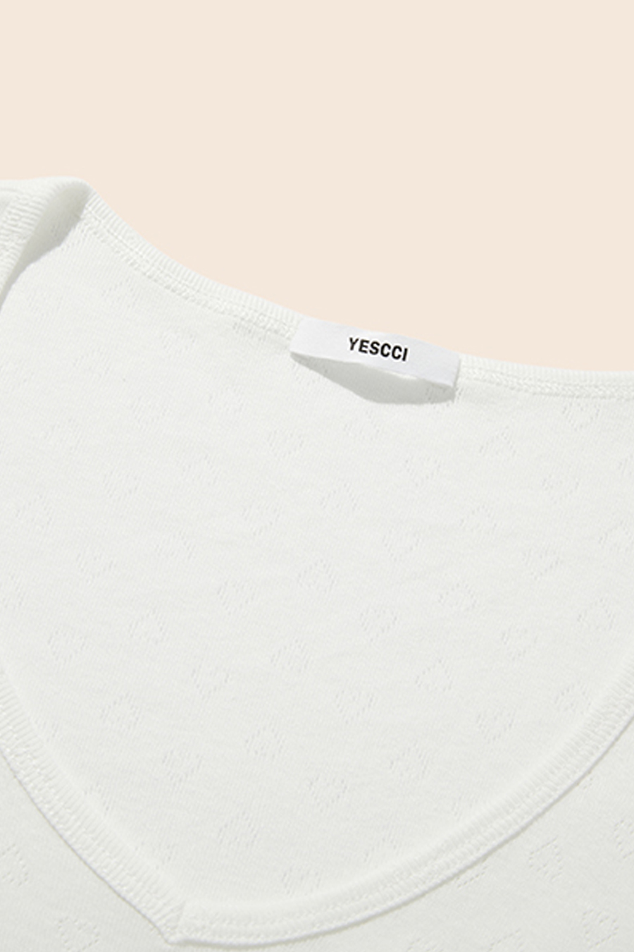 Form-Fit V-Neck T-Shirt|yescci-YESCCI.com