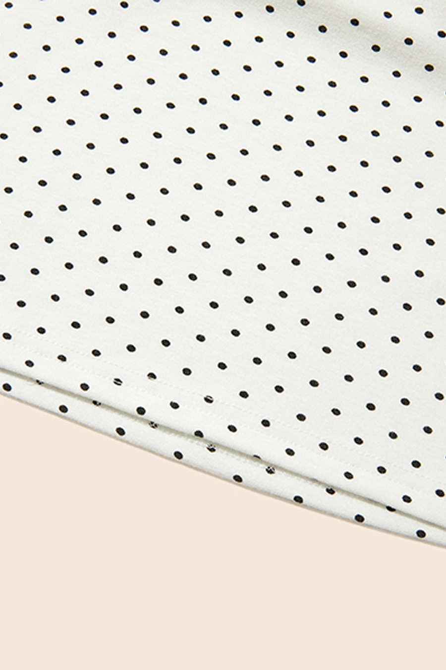Polka Dot Bow Detail Cami|yescci-YESCCI.com