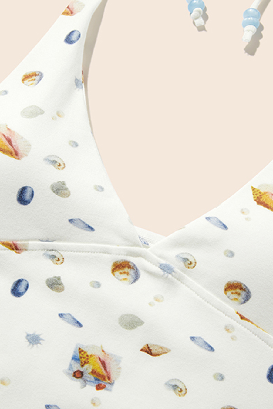 Beach Vacation Seashell Halter Top|yescci-YESCCI.com