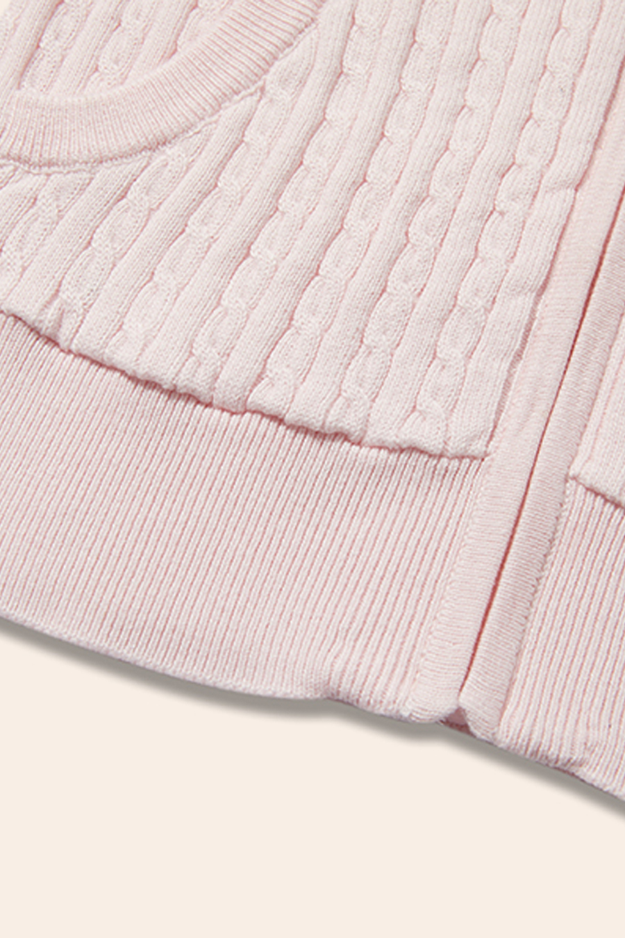 Textured Knit Hooded Jacket|yescci-YESCCI.com