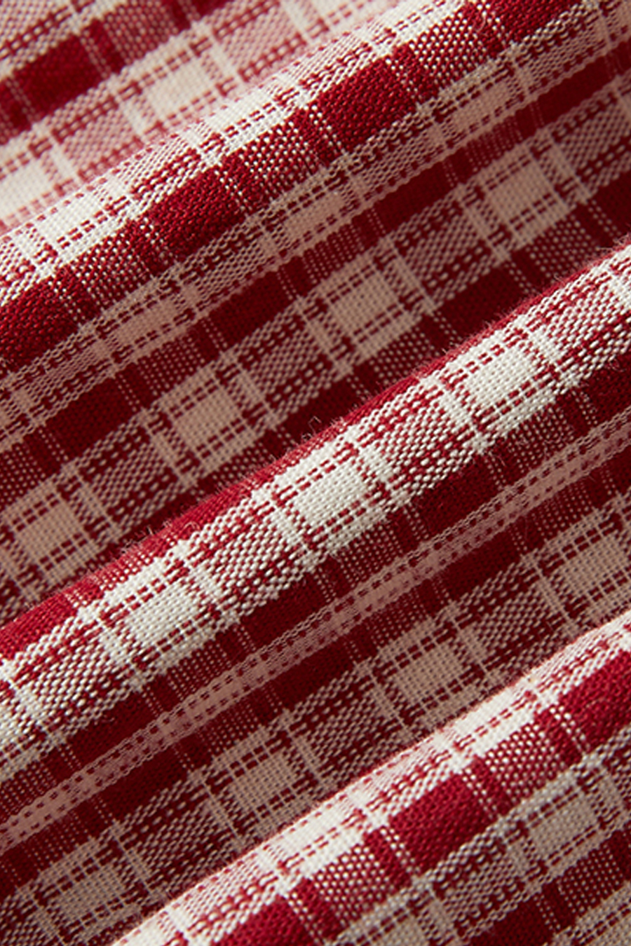 Plaid Button Shorts|yescci-YESCCI.com