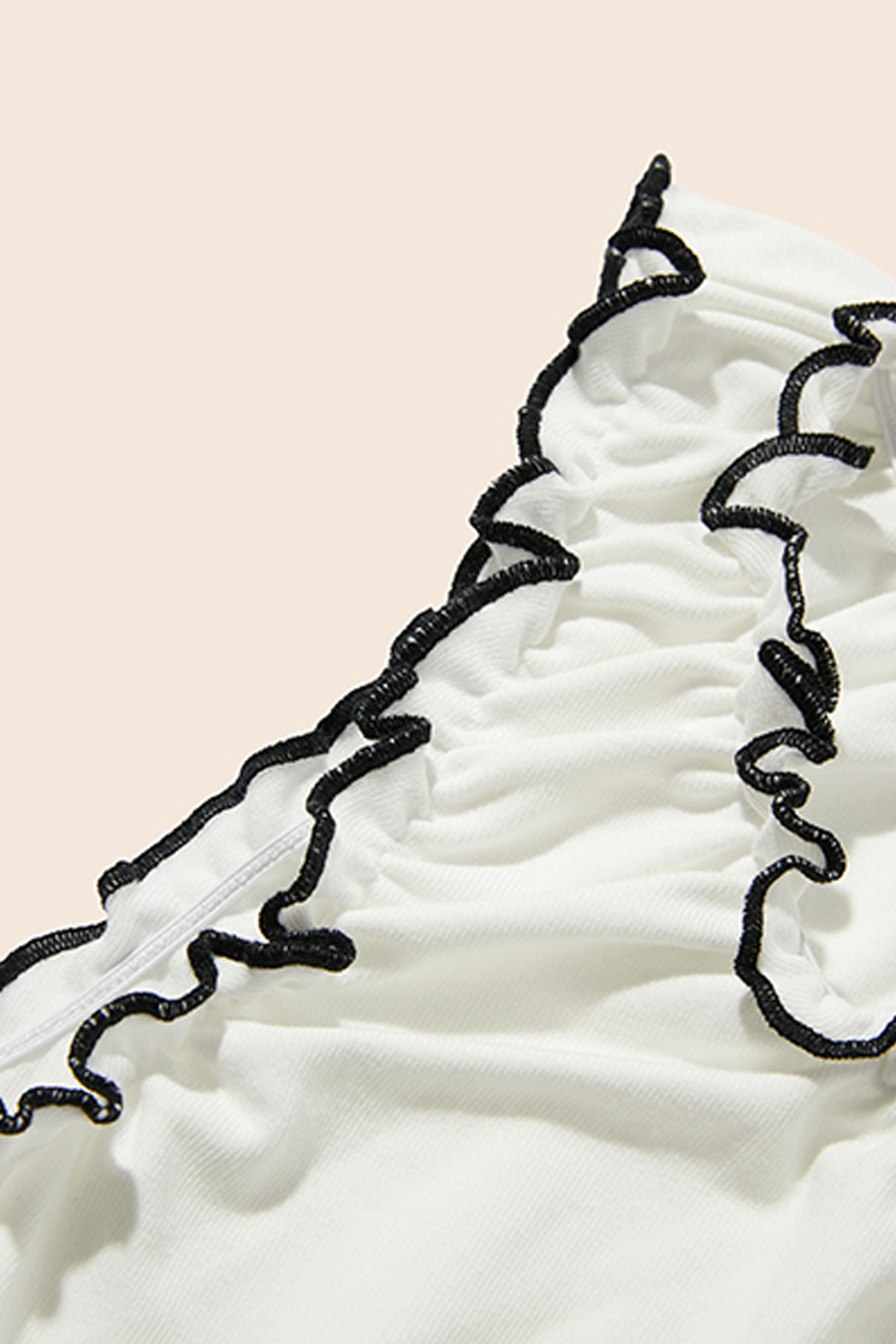 Ruffled Dog Tank Top|yescci-YESCCI.com