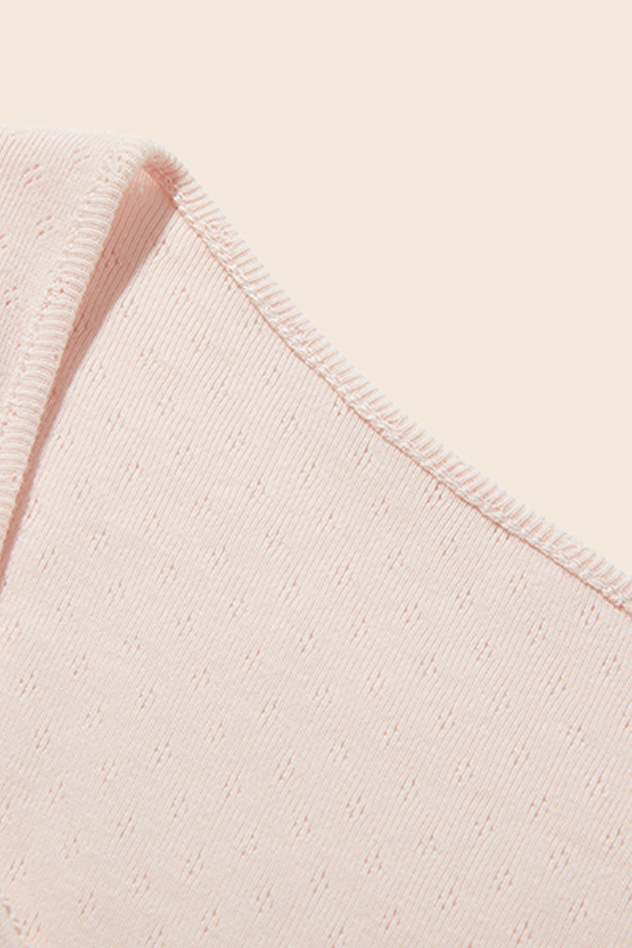 Square Neck Ruched Knit Tee|yescci-YESCCI.com