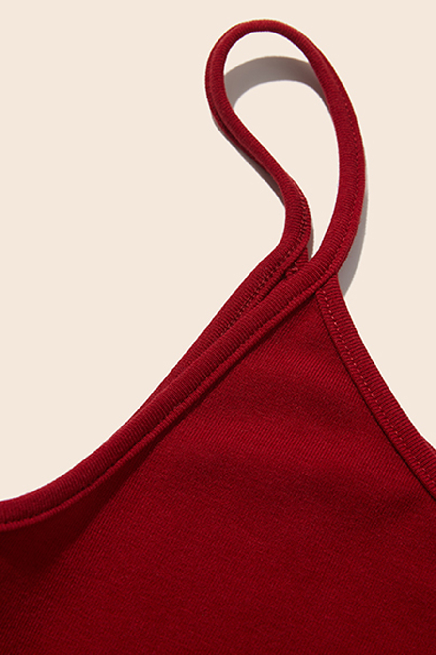 Henley Neck Cami Top|yescci-YESCCI.com