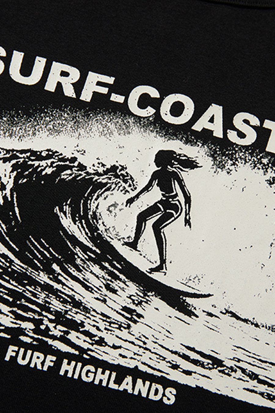 Surf Print Casual Top|yescci-YESCCI.com