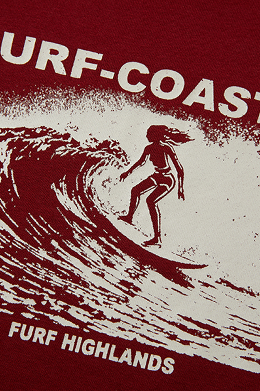 Surf Print Casual Top|yescci-YESCCI.com