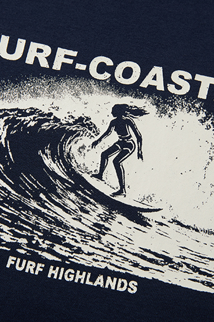 Surf Print Casual Top|yescci-YESCCI.com