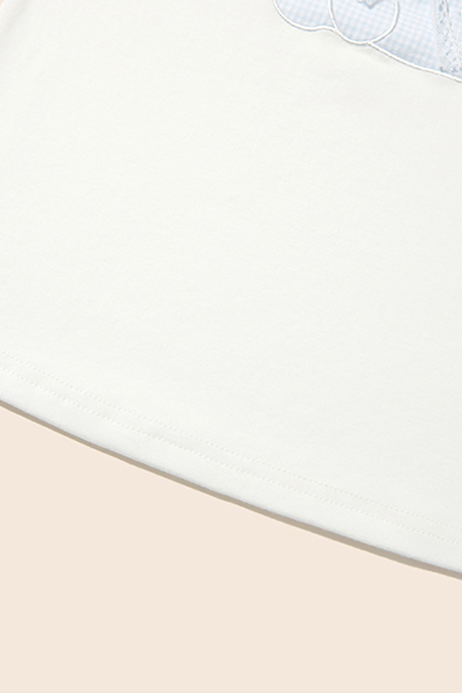 Cute Animal Patch Off-Shoulder Tee|yescci-YESCCI.com
