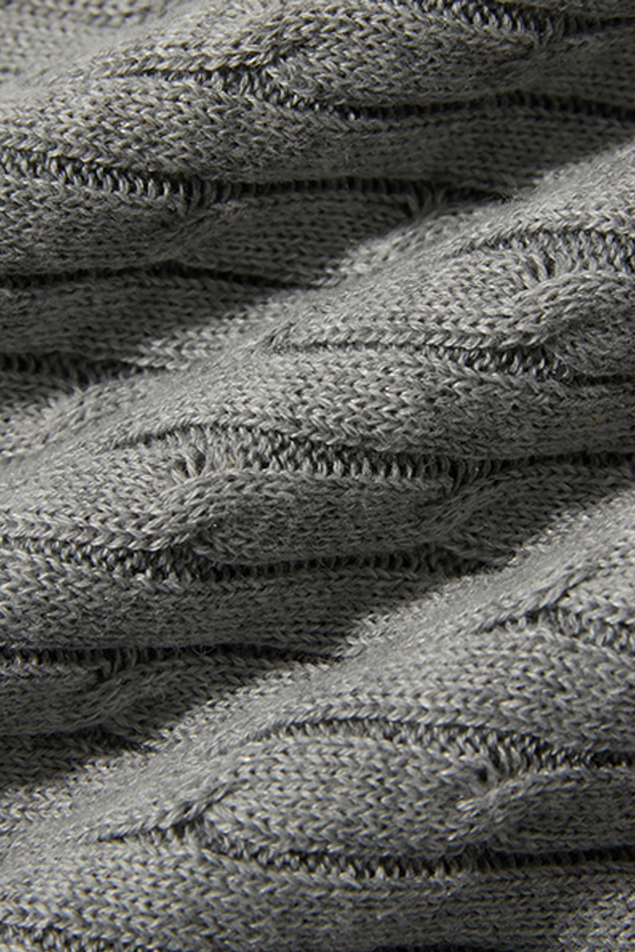 Henley Cable Knit Sweater|yescci-YESCCI.com