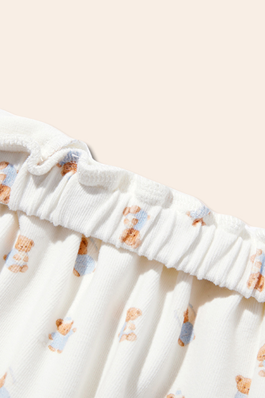Bear Print Casual Pants|yescci-YESCCI.com
