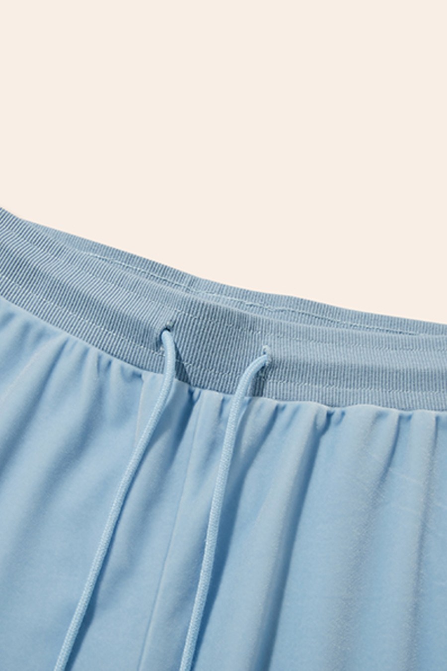 Drawstring Waist Velvet Pants|yescci-YESCCI.com