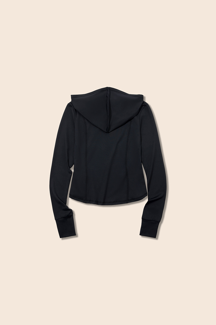 Slim Fit Long Sleeve Hoodie|yescci-YESCCI.com