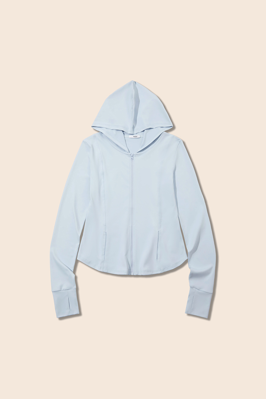 Slim Fit Long Sleeve Hoodie|yescci-YESCCI.com