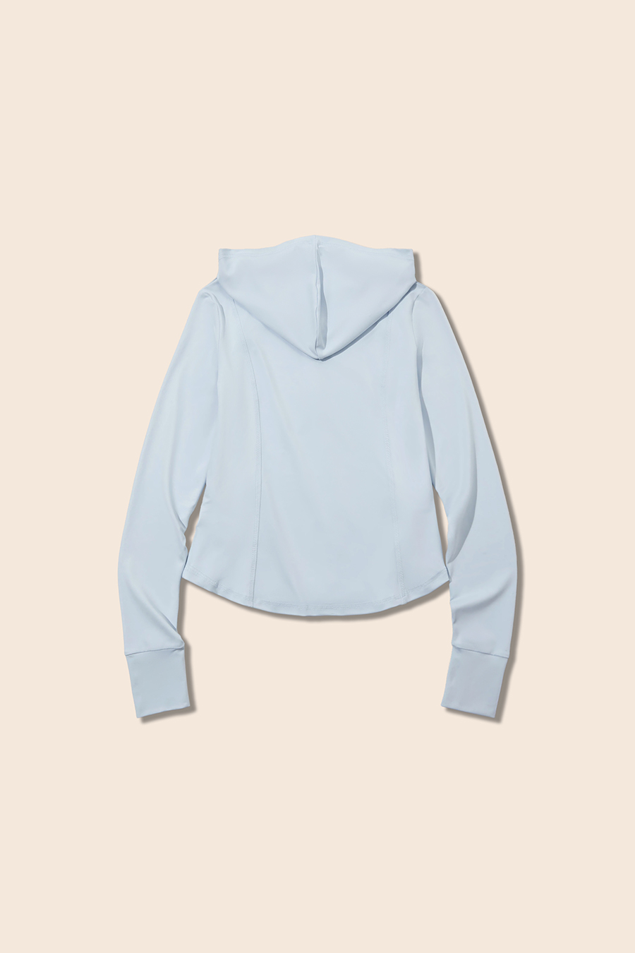 Slim Fit Long Sleeve Hoodie|yescci-YESCCI.com
