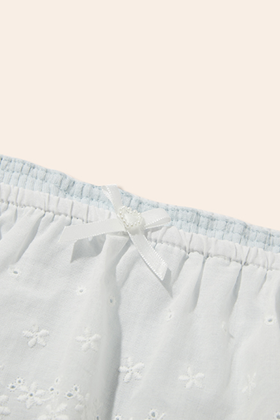 Eyelet Lace Ruffle Off-Shoulder Top|yescci-YESCCI.com