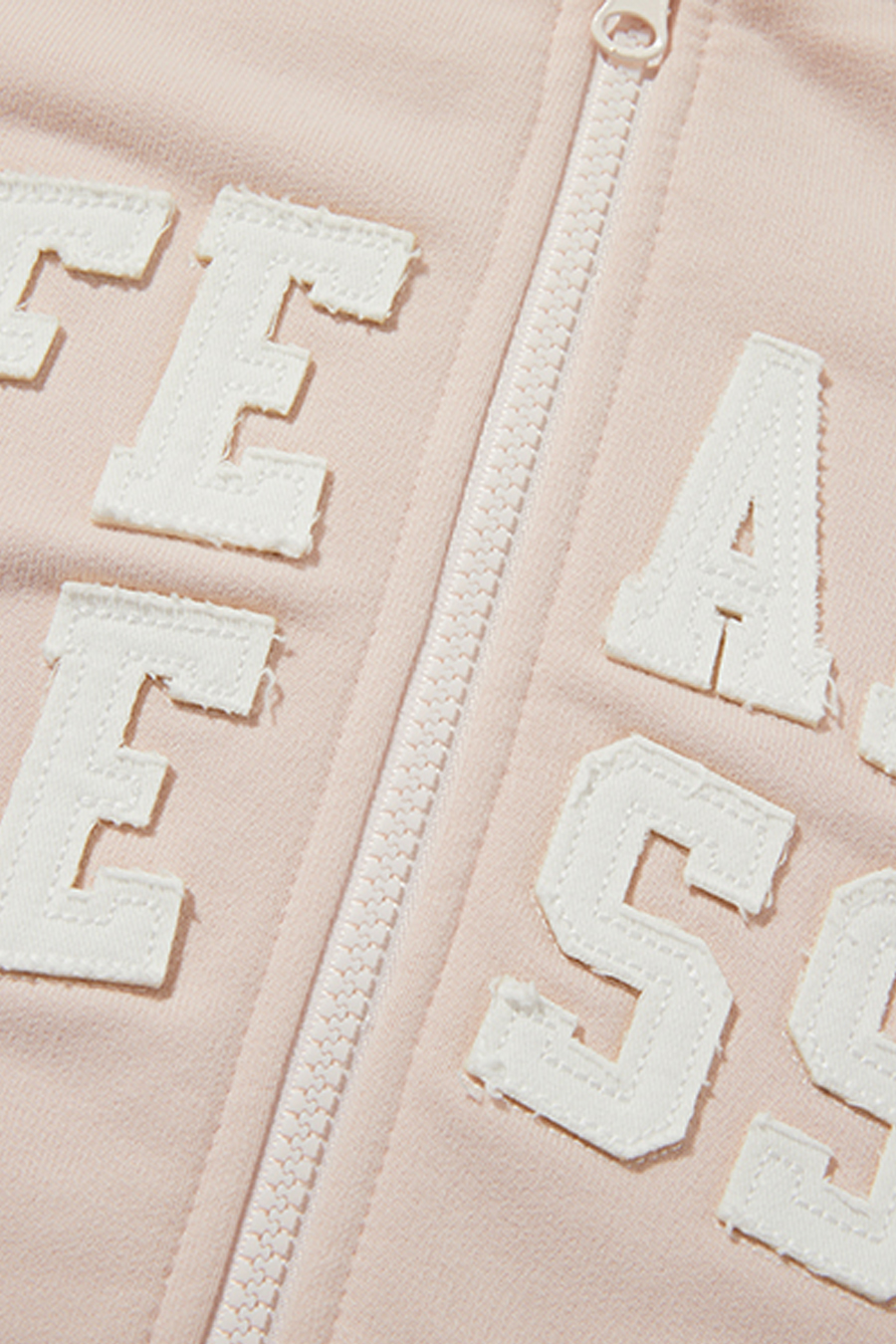 Varsity Style Zip-Up Hoodie|yescci-YESCCI.com