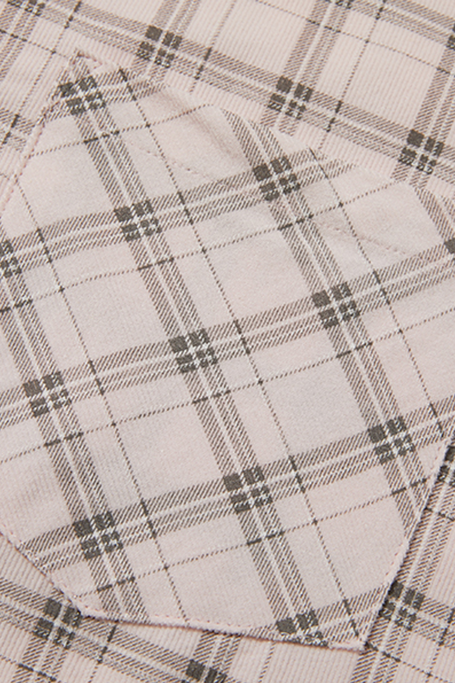 Oversized Plaid Button-Down Shirt|yescci-YESCCI.com