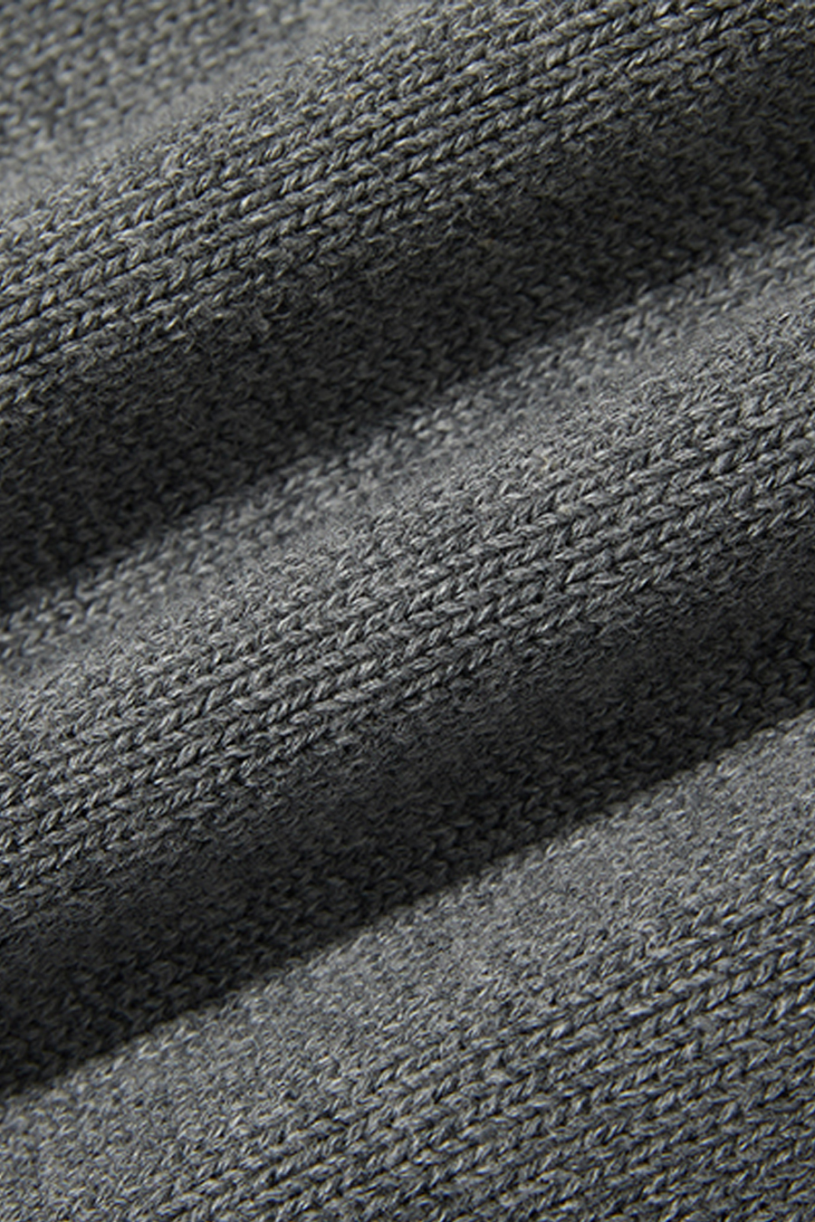 Mock Neck Zip-Up Knit Cardigan|yescci-YESCCI.com