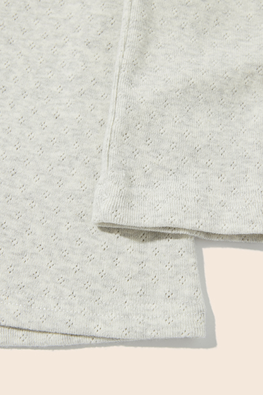 U-Neck Lace T-Shirt|yescci-YESCCI.com