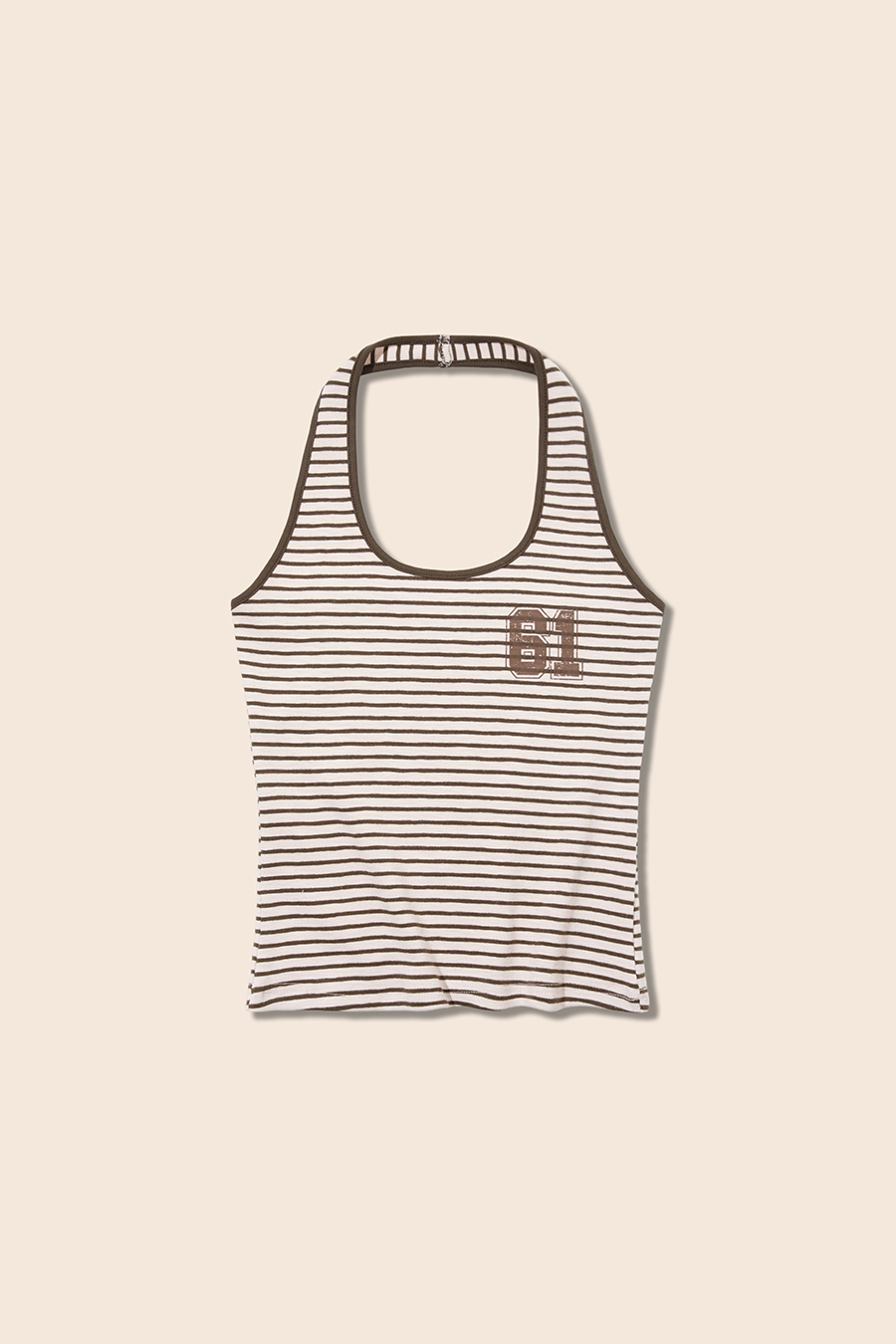 Striped Print Tank Top|yescci-YESCCI.com