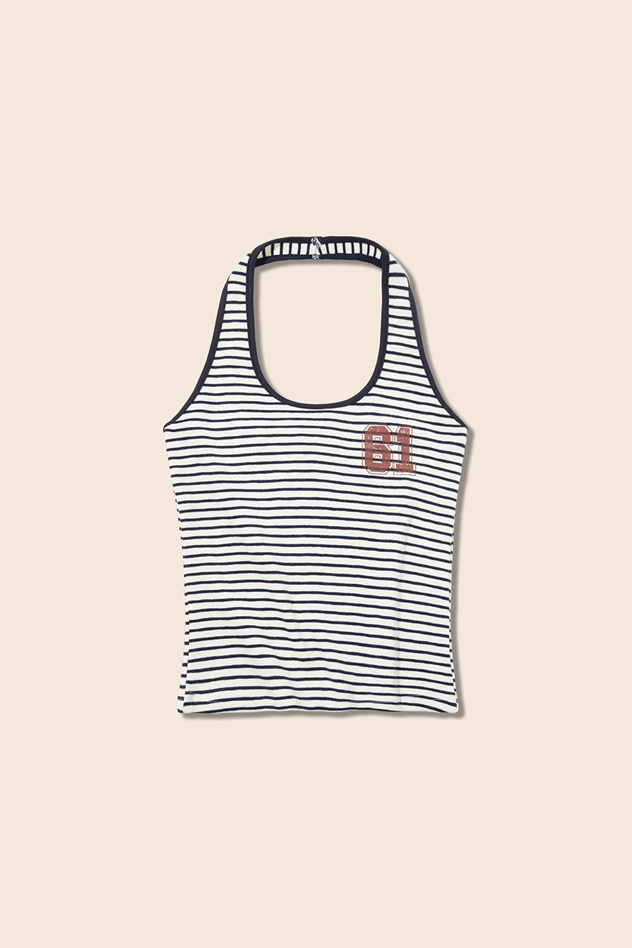 Striped Print Tank Top|yescci-YESCCI.com