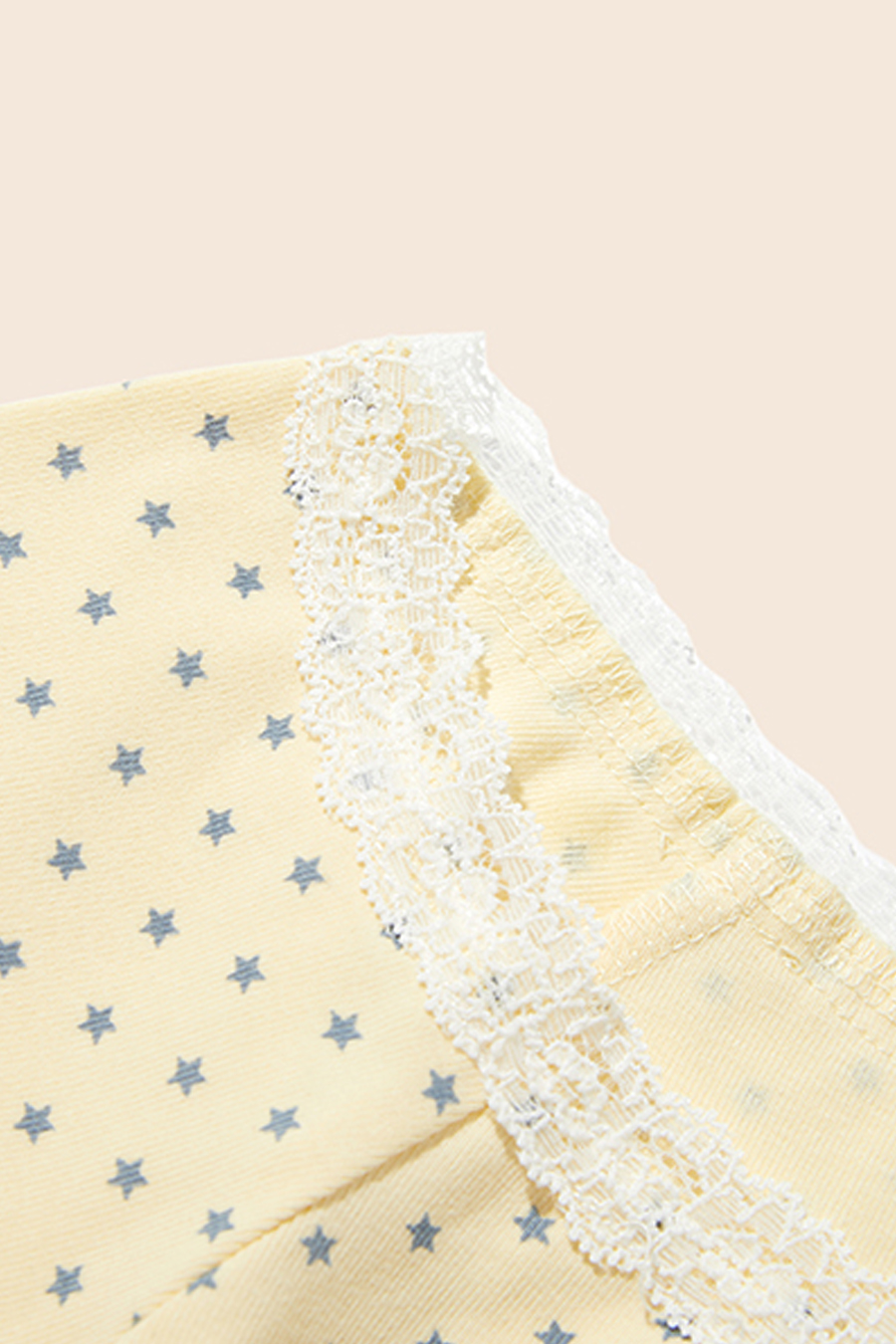 Polka Dot Lace Trim Off-Shoulder Top|yescci-YESCCI.com