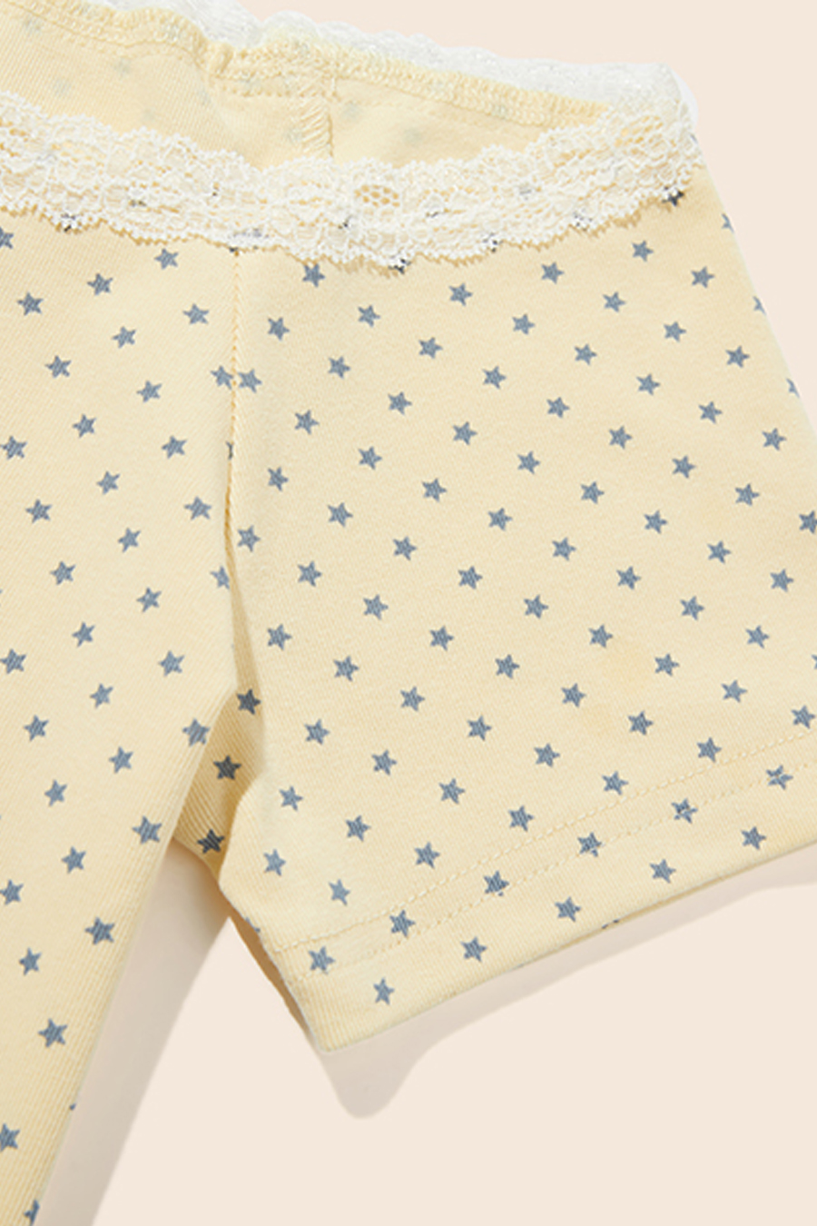 Polka Dot Lace Trim Off-Shoulder Top|yescci-YESCCI.com