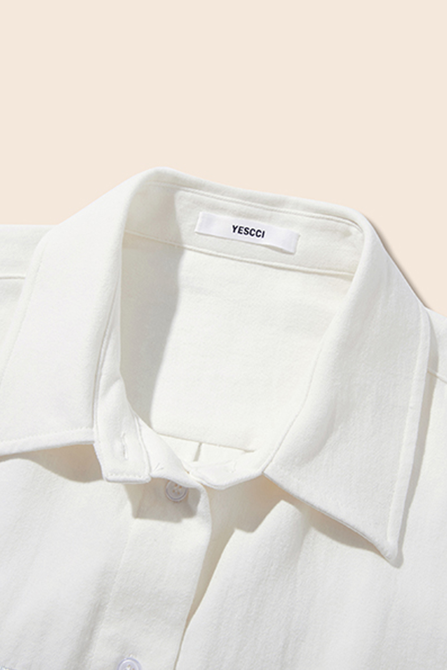 Oversized Cropped Letter Blouse|yescci-YESCCI.com