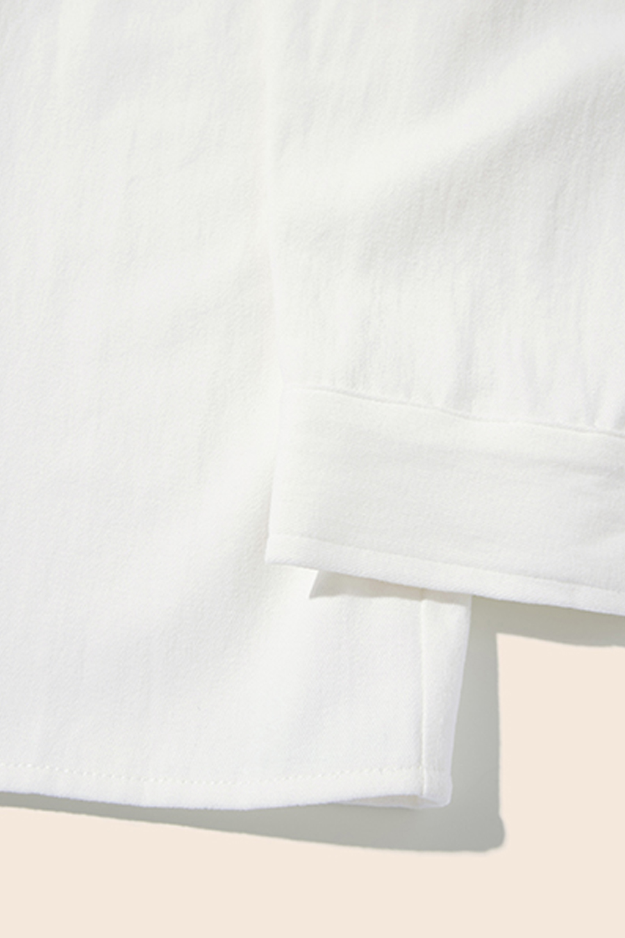 Oversized Cropped Letter Blouse|yescci-YESCCI.com