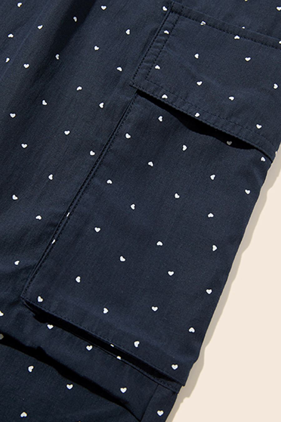 Polka Dot Cargo Pants|yescci-YESCCI.com