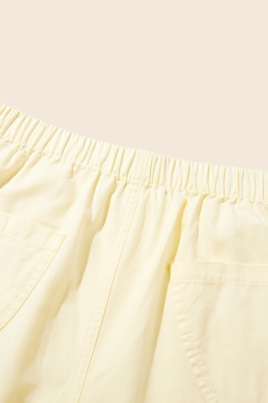 Yellow Casual Pants|yescci-YESCCI.com
