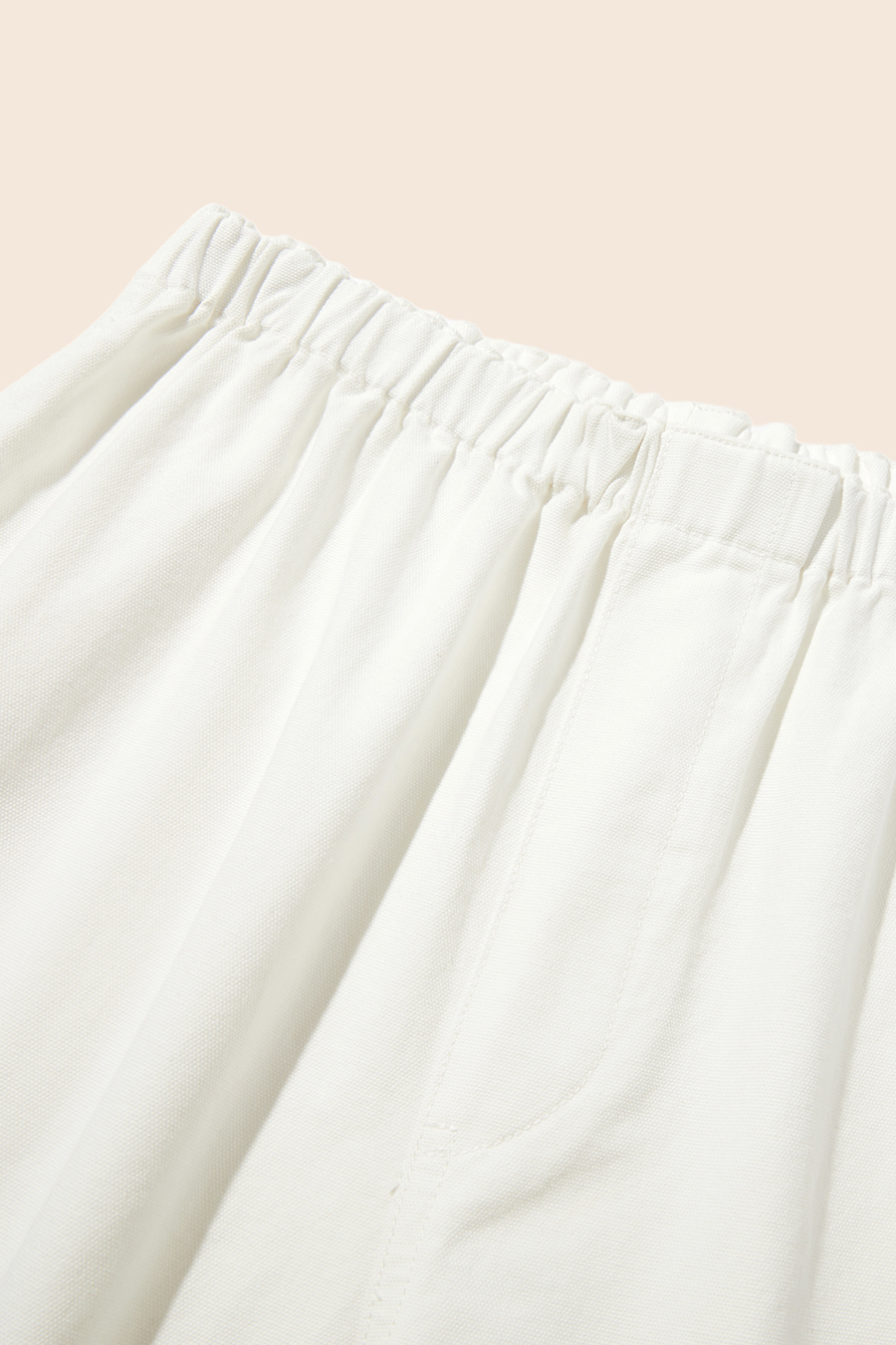 Elastic Waist Loose Wide Leg Pants|yescci