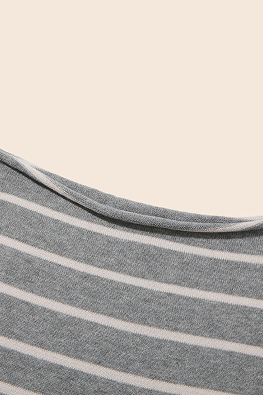 Breton Stripe Boat Neck Top|yescci-YESCCI.com