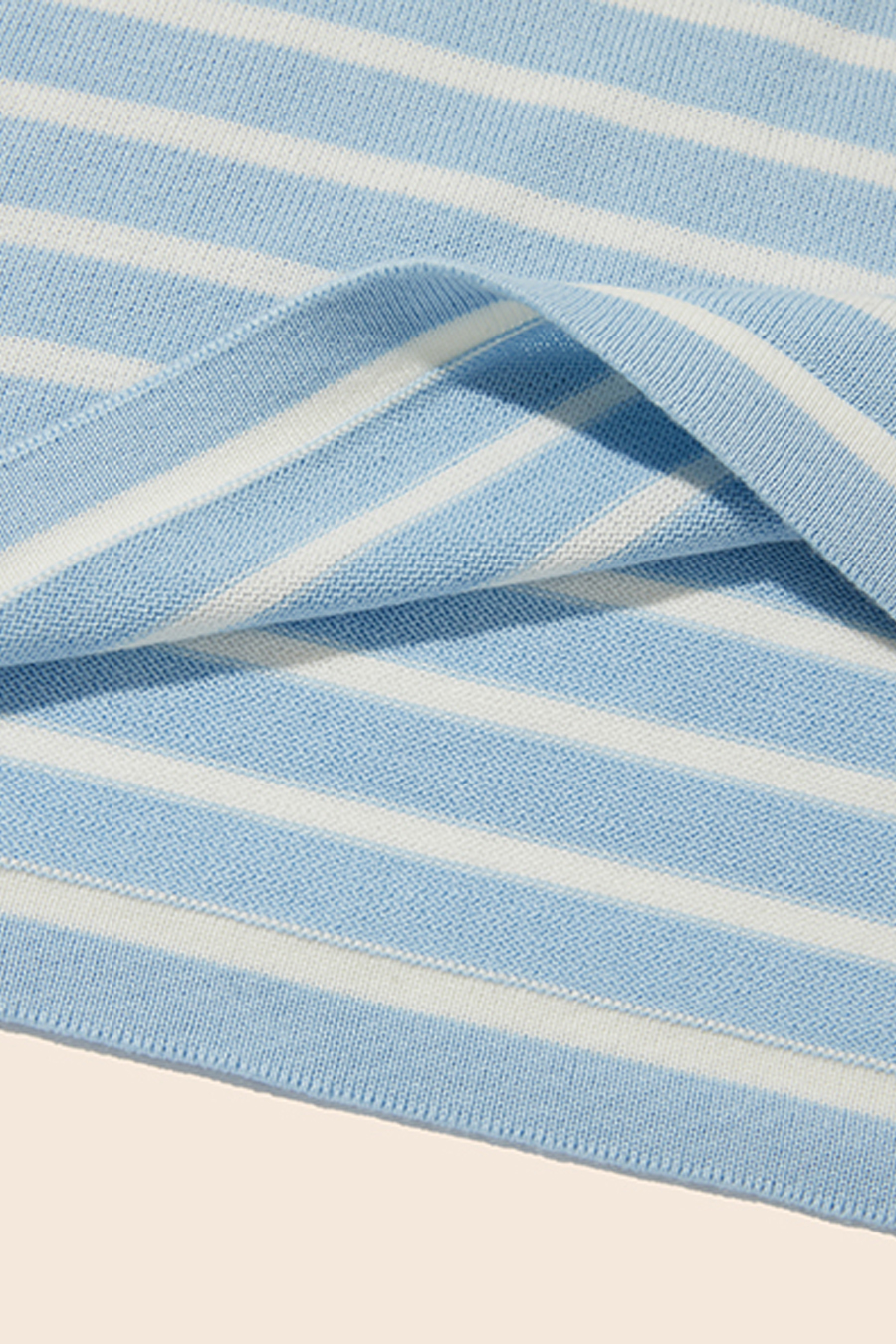 Breton Stripe Boat Neck Top|yescci-YESCCI.com
