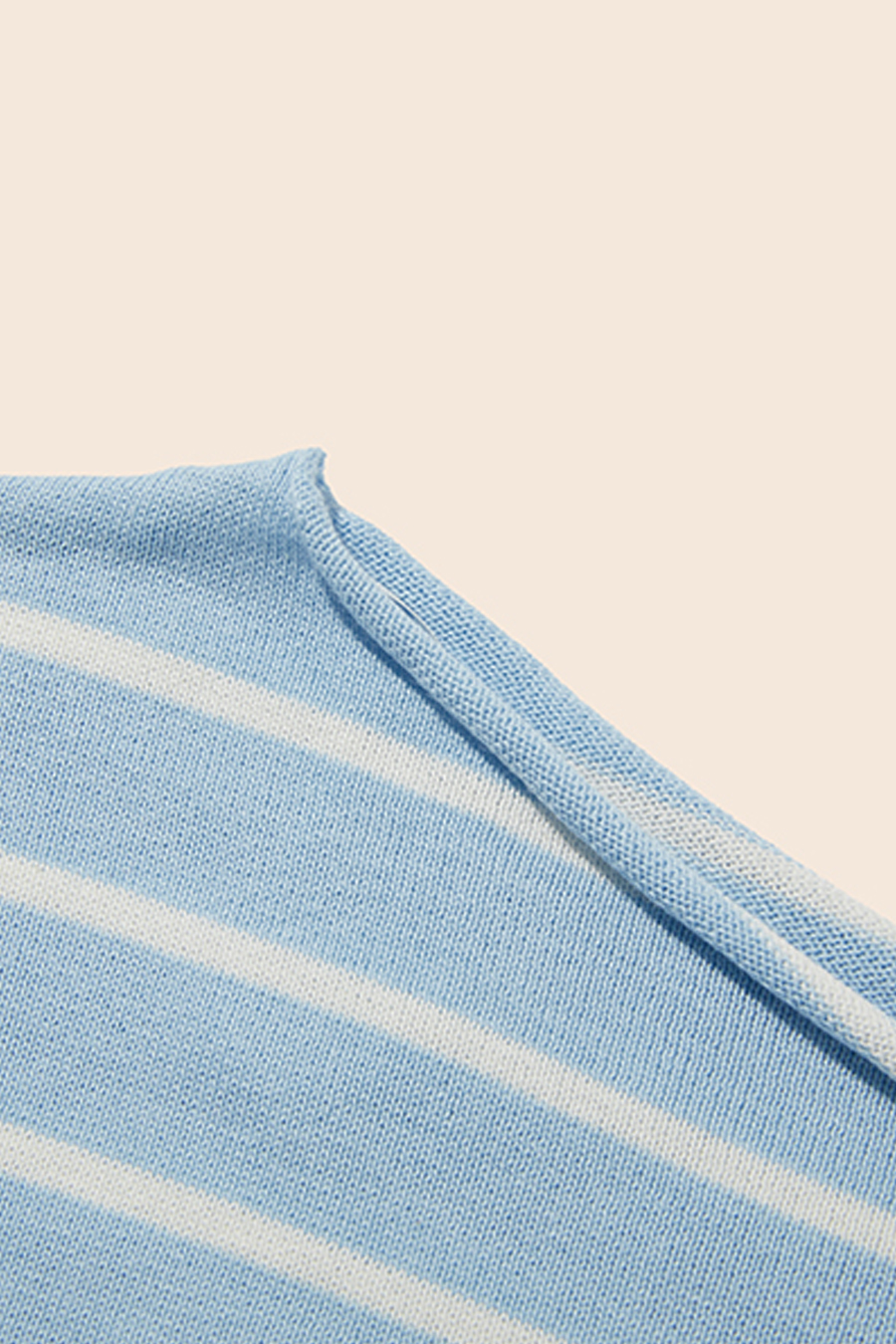 Breton Stripe Boat Neck Top|yescci-YESCCI.com