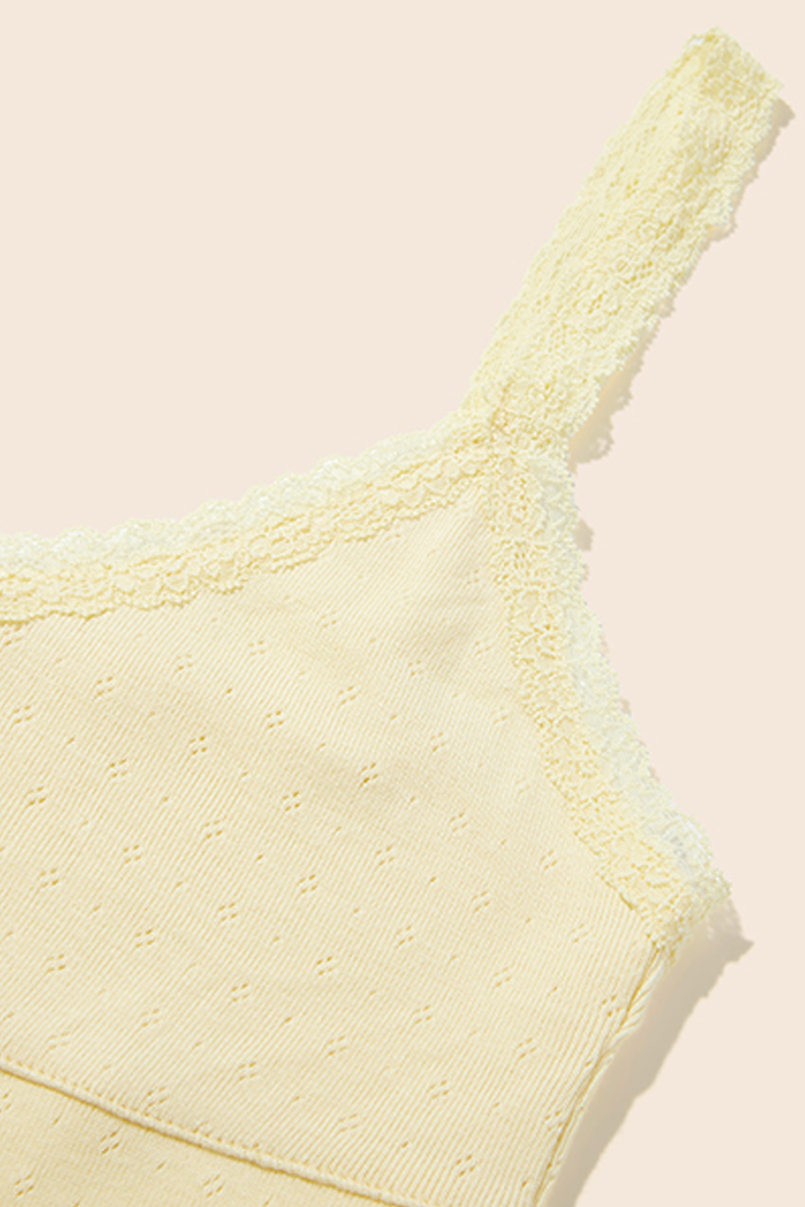 V-Neck Lace Camisole | yescci-YESCCI.com