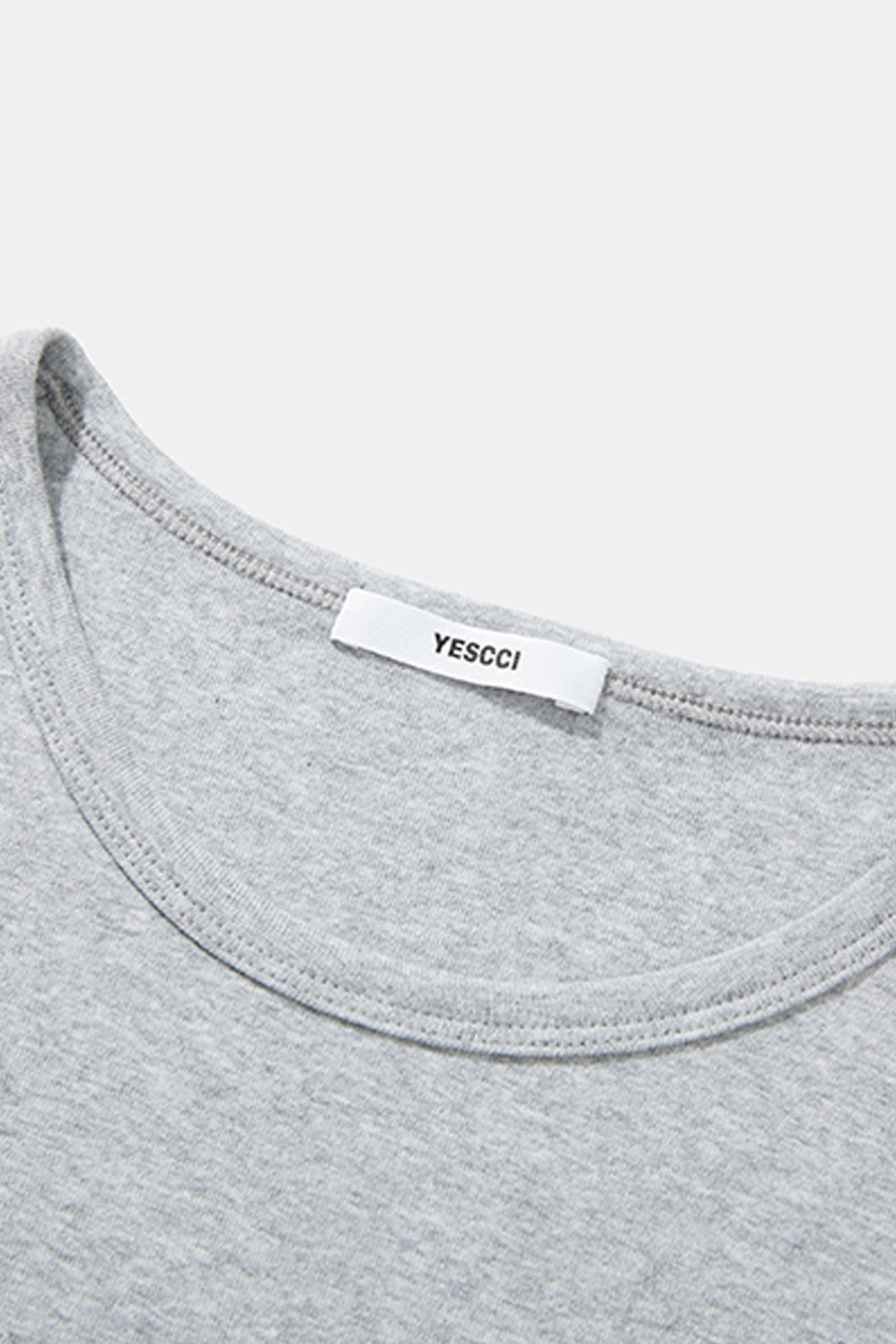 U-Neck Puppy Graphic Top|yescci
