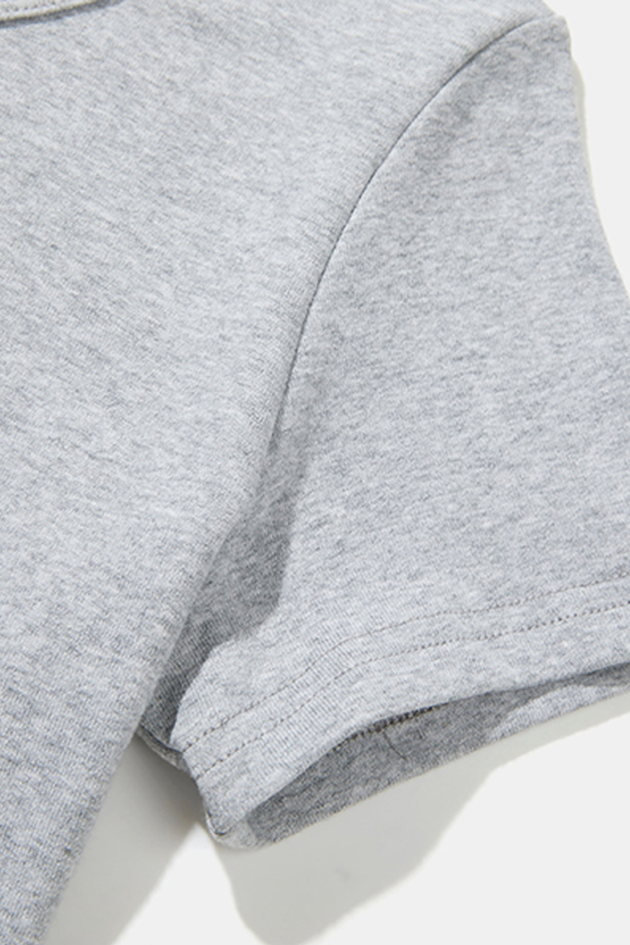 U-Neck Puppy Graphic Top|yescci