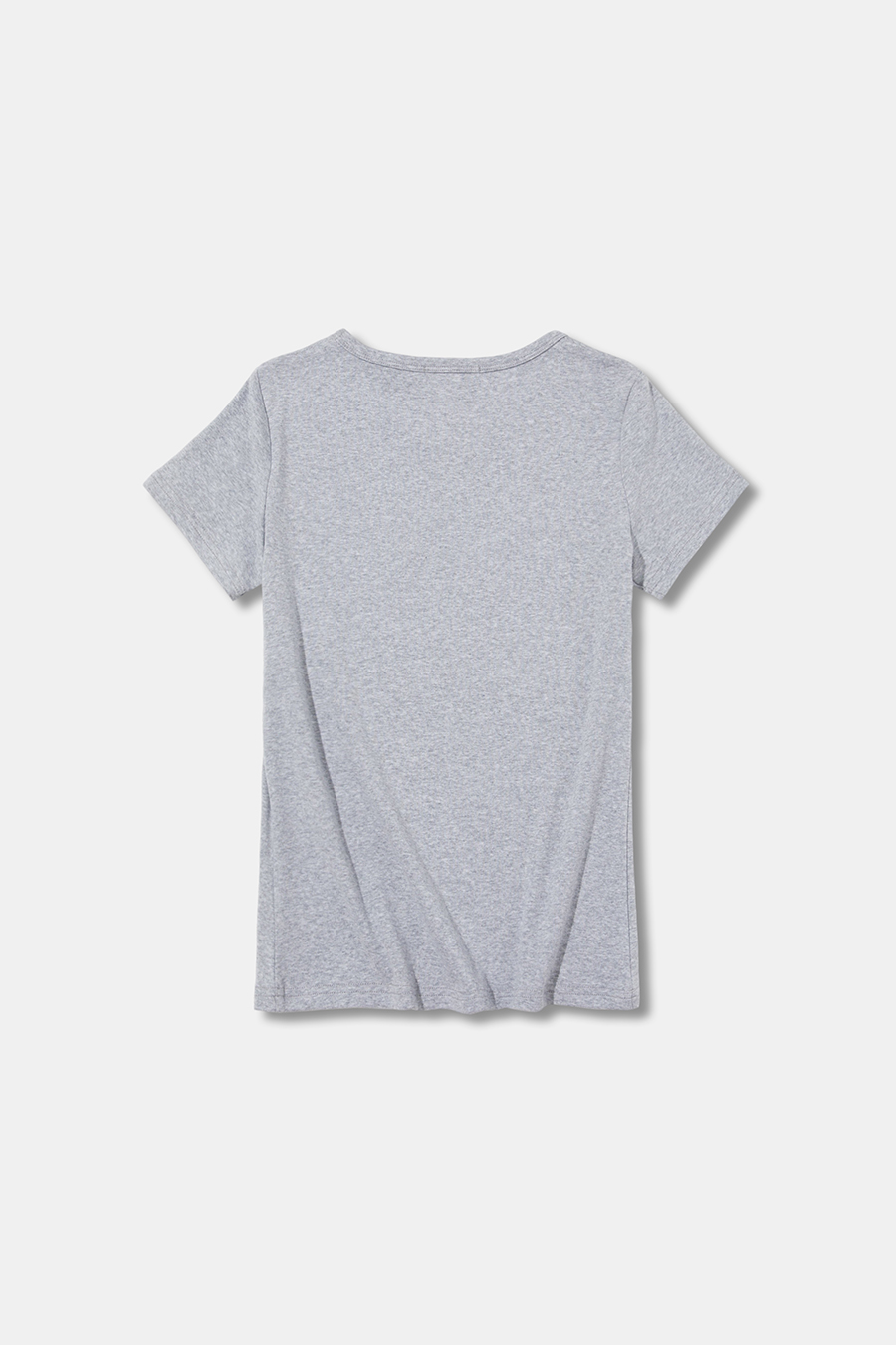 U-Neck Puppy Graphic Top|yescci