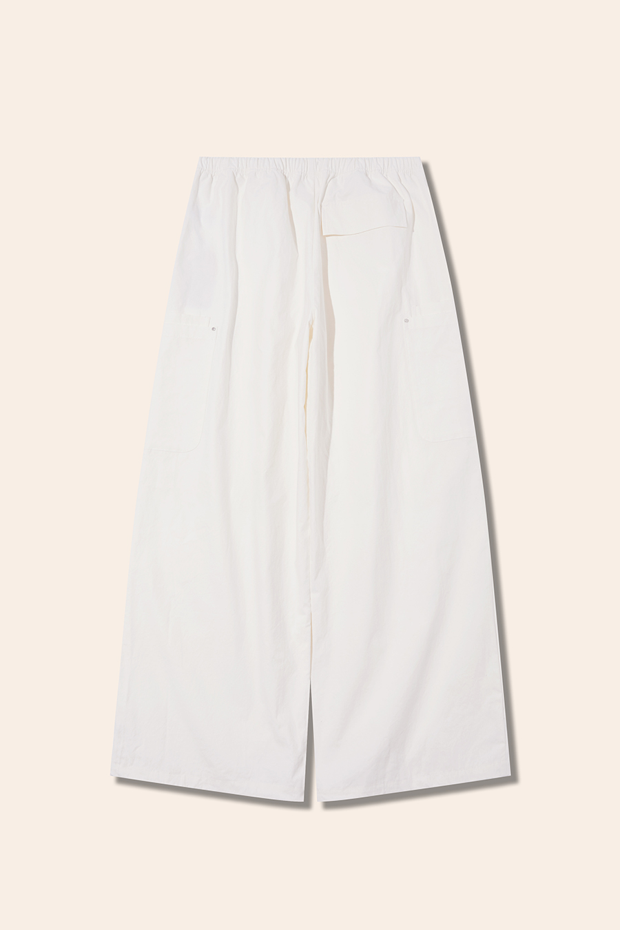 Elastic Waist Cargo Trousers|yescci