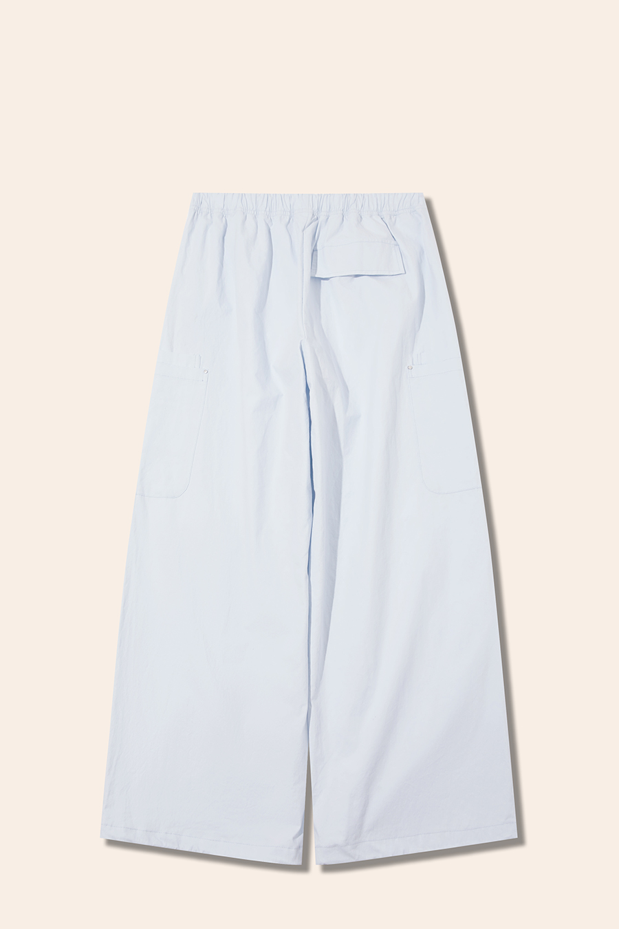 Elastic Waist Cargo Trousers|yescci