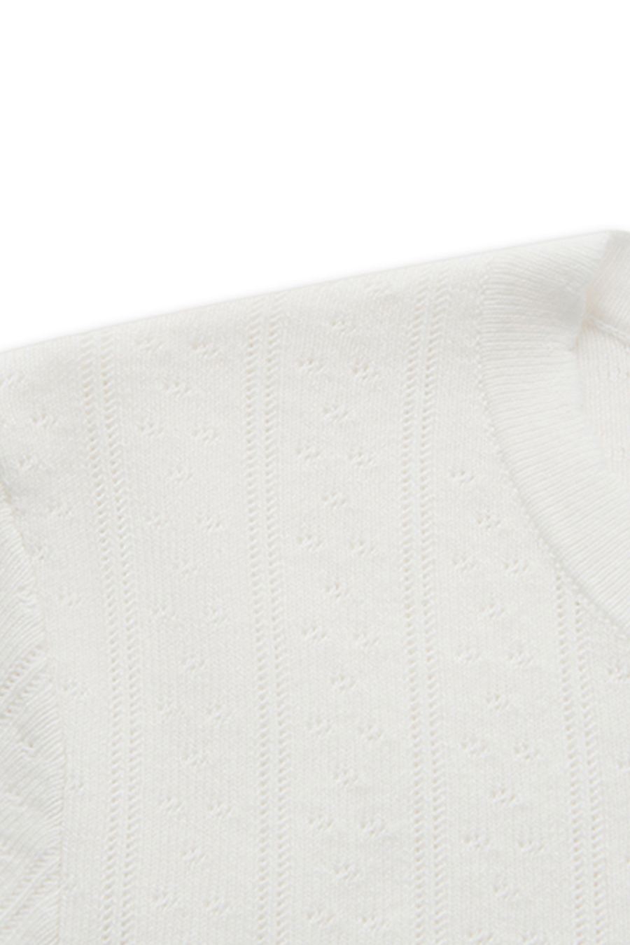 Textured Crew Neck Tee|yescci-YESCCI.com