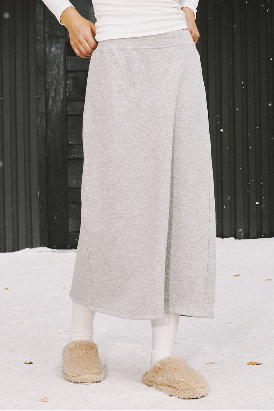 Casual Knit Pencil Skirt|yescci-YESCCI.com