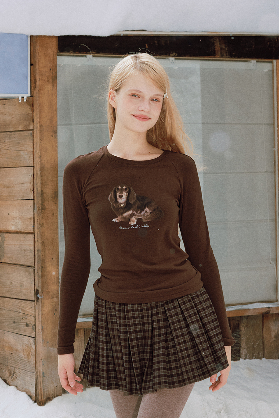 High Waist Plaid Skirt|yescci-YESCCI.com