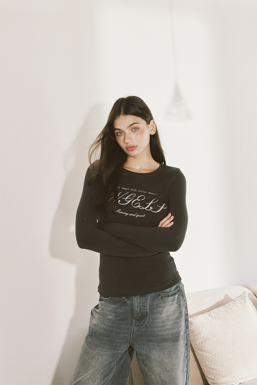 Vintage Print Casual T-Shirt|yescci-YESCCI.com