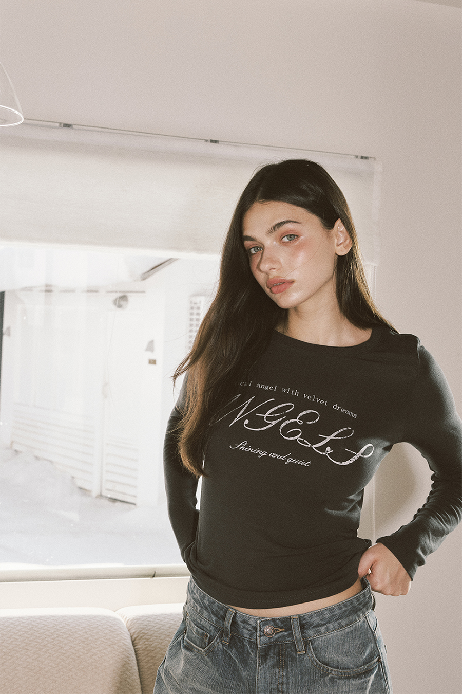 Vintage Print Casual T-Shirt|yescci-YESCCI.com